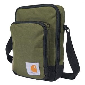 Carhartt Crossbody - Zip Bag Durable Adjustable Crossbody Zipper Closure Green